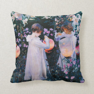 Coussin Le lis de lis d'oeillet de John Singer Sargent