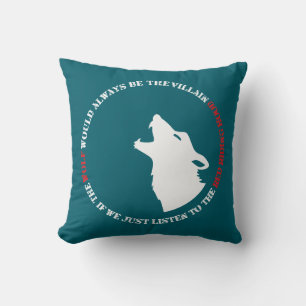 Coussin Le loup serait toujours le méchant