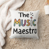 Coussin Le Maestro de Musique (Couverture)