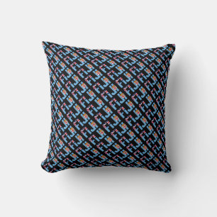 Coussin Le magnifique drapeau national des Fidji