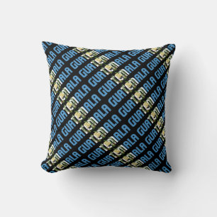 Coussin Le magnifique drapeau national du Guatemala