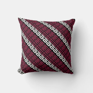 Coussin Le magnifique drapeau national du Qatar