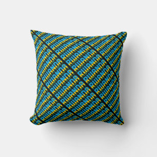 Coussin Le magnifique drapeau national du Rwanda