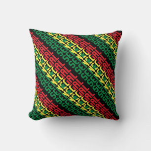 Coussin Le magnifique drapeau national du Sénégal