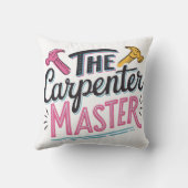 Coussin Le maître charpentier (Verso)