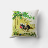 Coussin Le mariage d'oiseau (Verso)