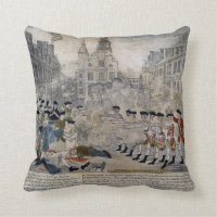 Le massacre de Boston par Paul Revere 1770