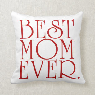 Coussin Le meilleur carreau du jour de mère de maman