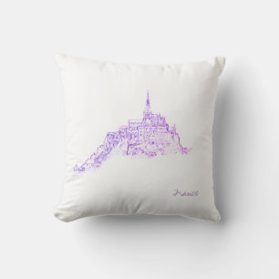 Coussin Le Mont Saint Michel Architecture France