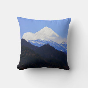 Coussin Le mont Shasta au printemps...