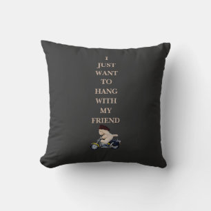 Coussin Le motard -