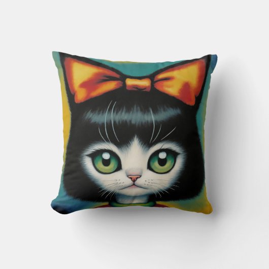 Coussin Le nouveau ruban de Kitty (Recto)
