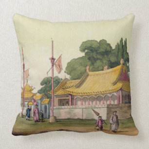 Coussin Le palais impérial, Tokyo, plaquent 54 de 'Le