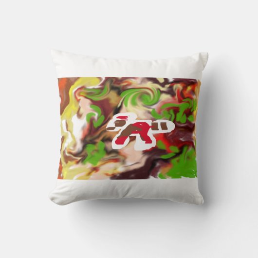Coussin Le panda roux est cool (Recto)