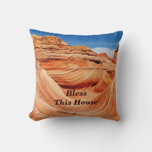 Coussin Le paradis du photographe bénisse cette maison