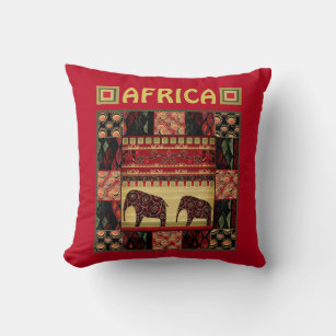 Coussin Le patchwork africain