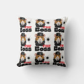 Coussin Le patron Hamster Kawaii Print (Recto)