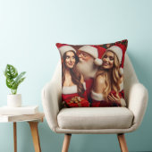 Coussin Le Père Noël célèbre Noël.. deux fois ! (Chaise)