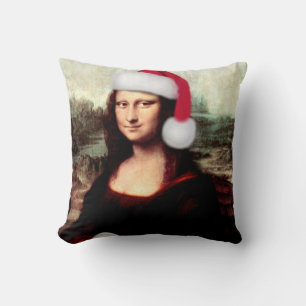 Coussin Le Père Noël de Mona Lisa