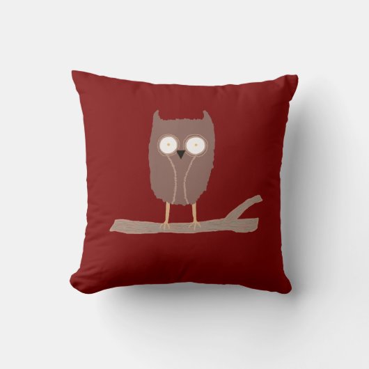 Coussin Le Petit hibou (Recto)