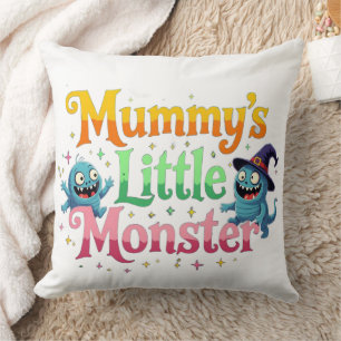 Coussin Le petit monstre de maman