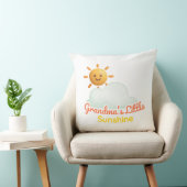 Coussin Le Petit Soleil de Mamie (Chaise)