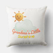 Coussin Le Petit Soleil de Mamie (Verso)