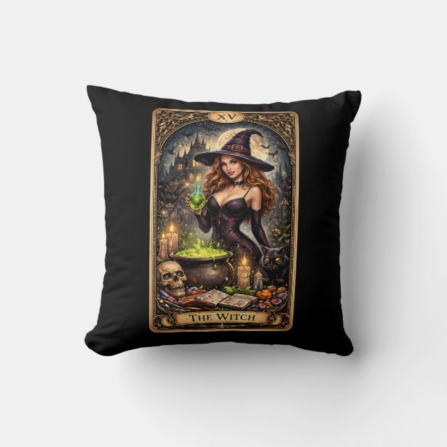 Coussin Le Philtre de la Sorcière (Recto)