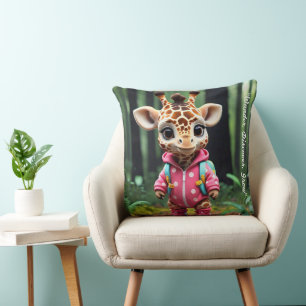 Coussin "Le plaisir du petit explorateur"