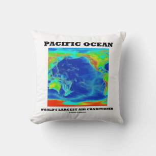 Coussin Le plus grand climatiseur du monde de l'océan Paci