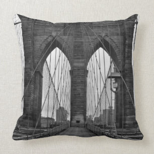 Coussin Le pont de Brooklyn à New York City