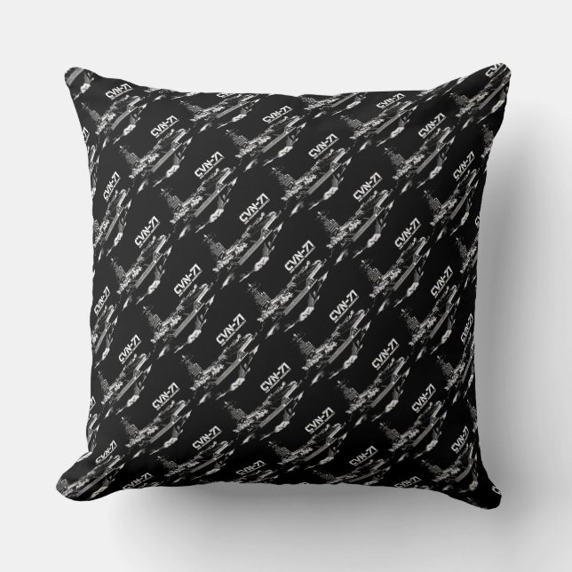 Coussin Le porte-avions Theodore Roosevelt Dawsonsf thi (Recto)