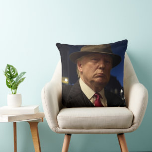 Coussin Le président américain Donald Trump parrain