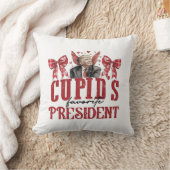 Coussin Le président favori de Cupid, Valentine Trump (Couverture)