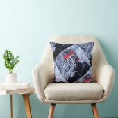 Coussin Le Prisonnier Peinture par Alfred Fox (Chaise)