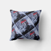 Coussin Le Prisonnier Peinture par Alfred Fox (Verso)