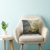 Coussin Le Progrès américain par John Gast (Chaise)
