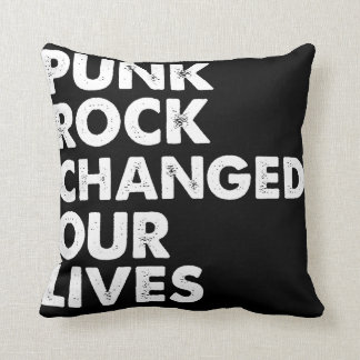 Coussin Le punk rock a changé nos vies