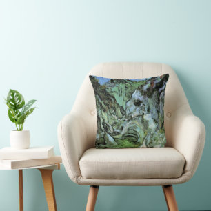 Coussin Le ravin des Peiroulets par Vincent van Gogh