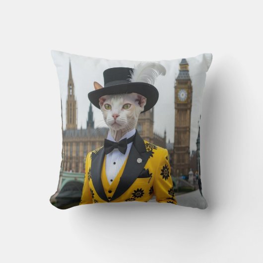 Coussin Le Regal Sphynx dans son procès en dashage au Parl (Recto)