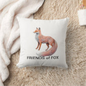 Coussin "Le Renard Embre Enchanté" (Couverture)