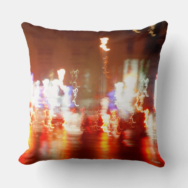 Coussin Le résumé allume le carreau (Recto)
