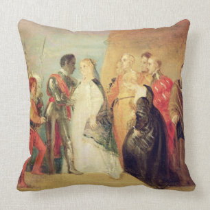 Coussin Le retour d'Othello, Loi II, scène II de 'Othe
