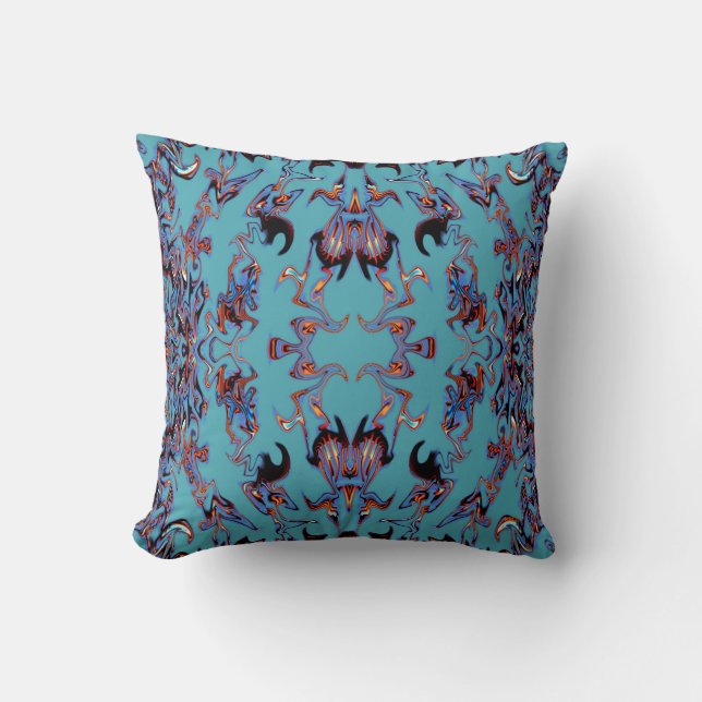 Coussin Le rêve des autochtones (Recto)
