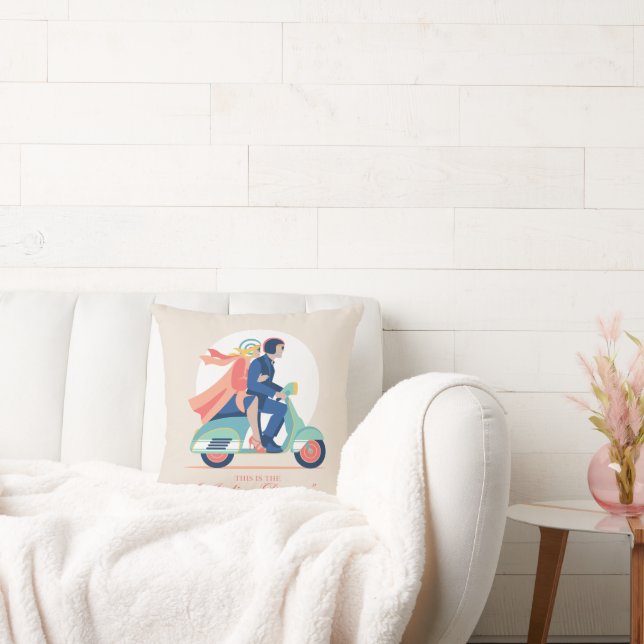 Coussin Le rêve italien - Le Lotus Blanc (Canapé)