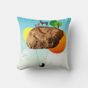 Coussin Le rocher de notre existence