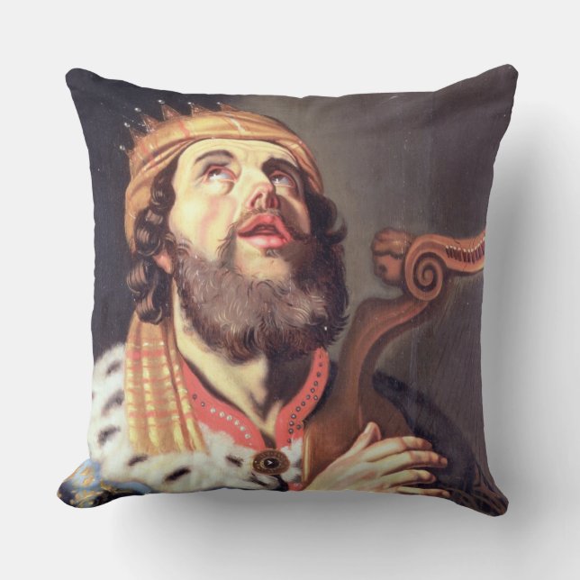Coussin Le Roi David (panneau) (Recto)