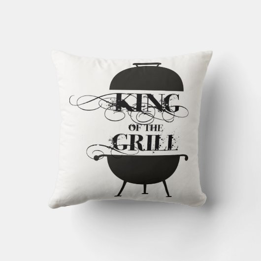 Coussin Le Roi Du Grill (Verso)