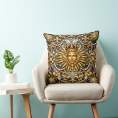 Coussin Le Roi Soleil Versailles français orné (Chaise)