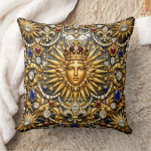 Coussin Le Roi Soleil Versailles français orné (Couverture)